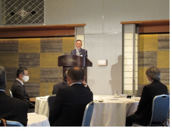 天野理事長祝辞