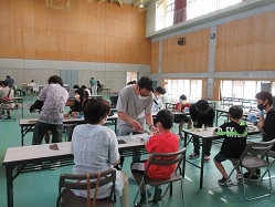 体験コーナー風景