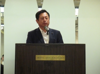 千住議員あいさつ