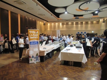 展示ブースの状況